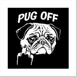 Pug Off! Posters and Art